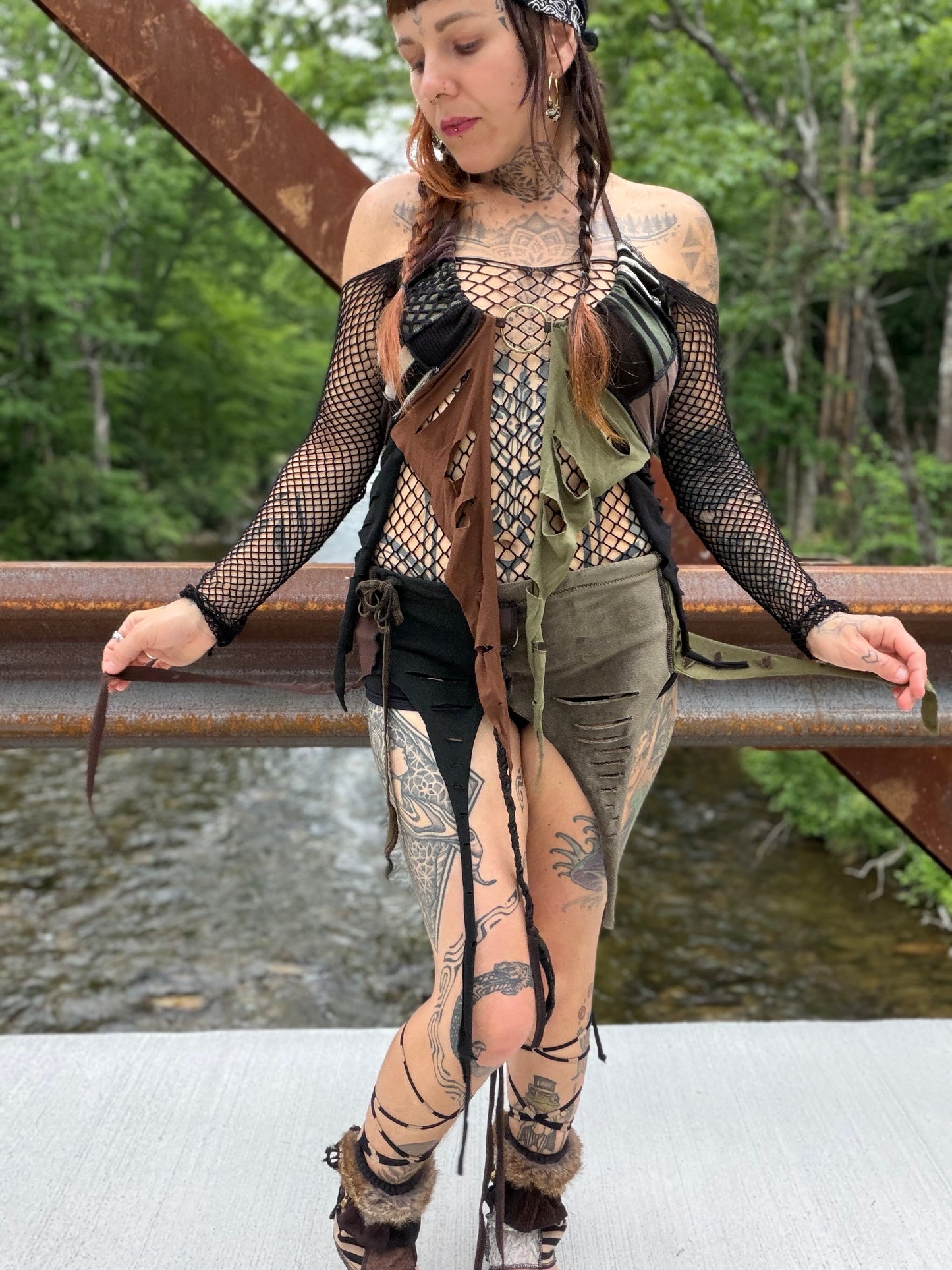 Earth Magick Micro Scrap Skirt Belt