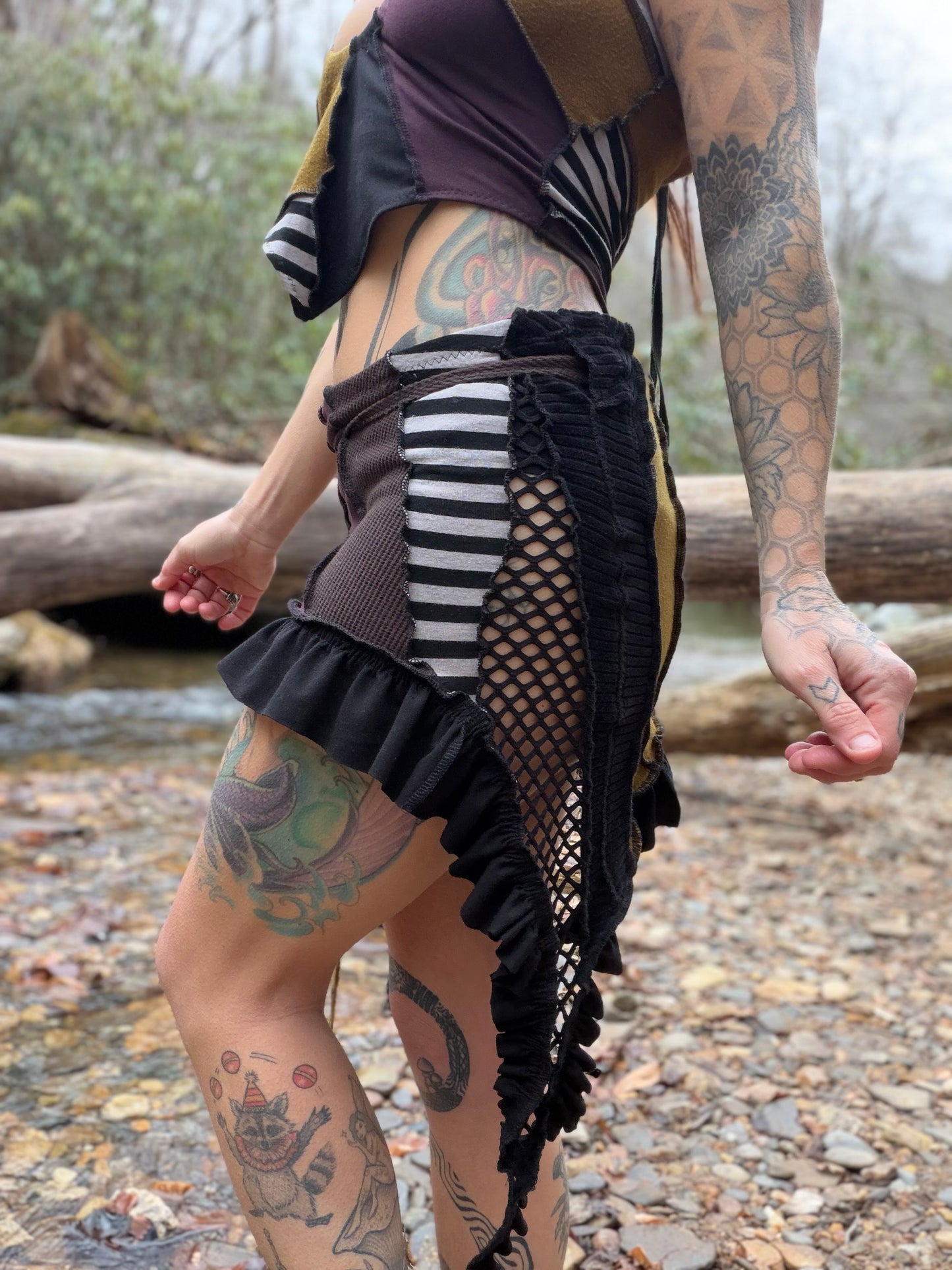 Grunge Fae Wrap Mini