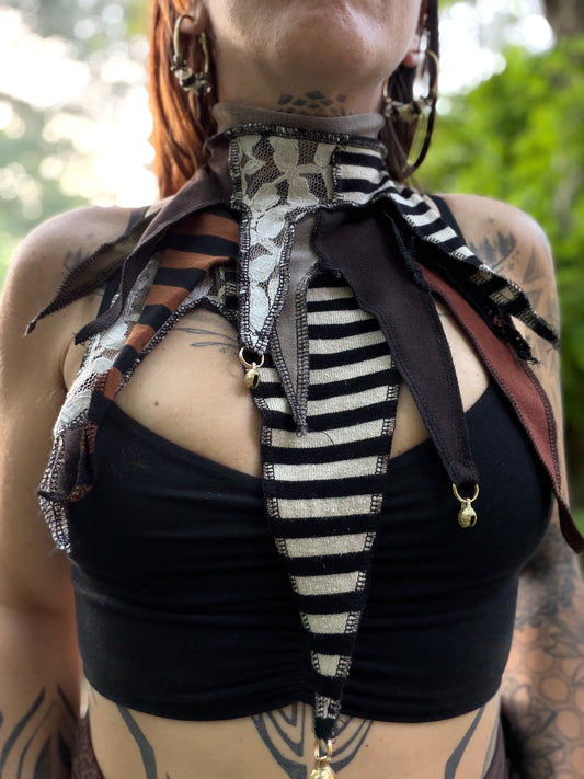 Striped Sunshine Clown Collar