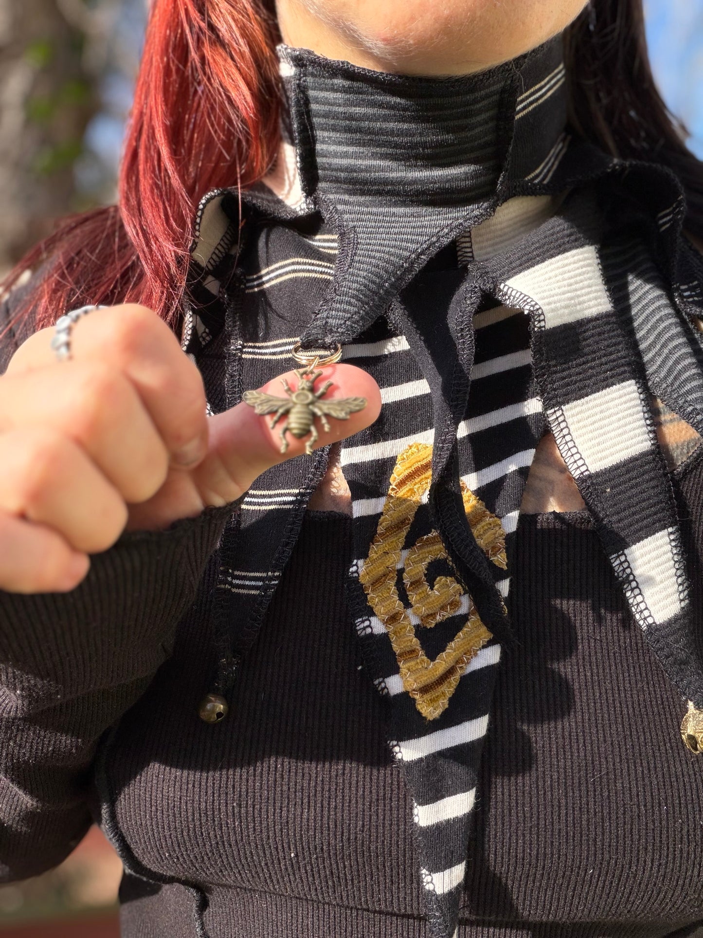 Bumblebee Jester Clown Collar