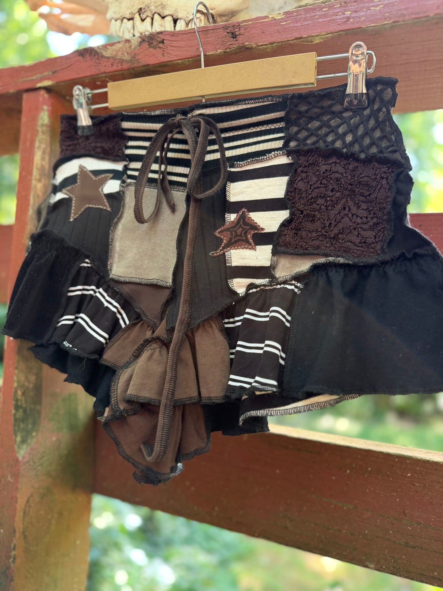 Yin & Yang Ruffle Shorts
