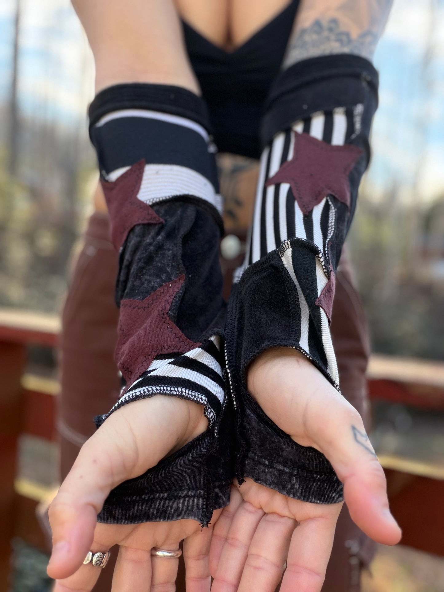 Pirate Jester Arm Warmers